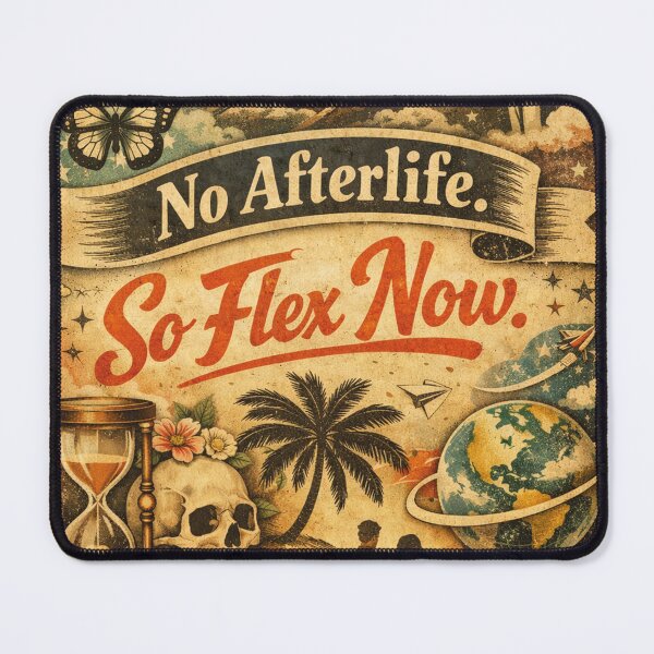 Item preview, No Afterlife So Flex Now Vintage Collage designed and sold by Mauswohn.