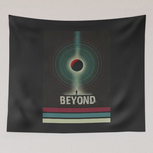 Item preview, Beyond the Unknown – Retro Sci-Fi Poster designed and sold by Gawii.