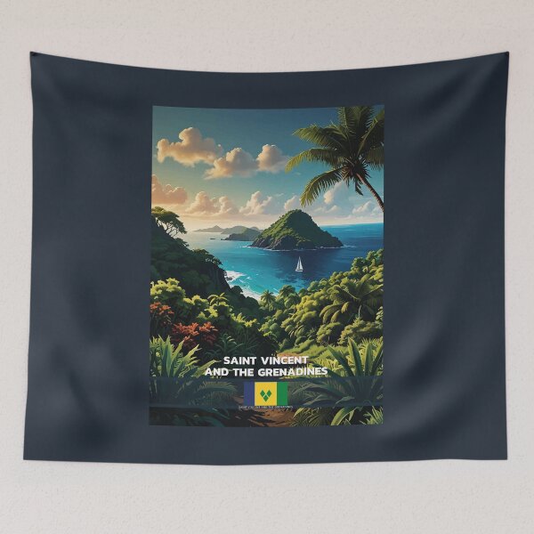 Item preview, Saint Vincent and the Grenadines Travel  designed and sold by Thistle-TShop.