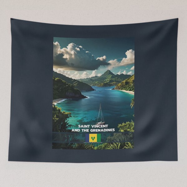 Item preview, Saint Vincent and the Grenadines Travel  designed and sold by Thistle-TShop.