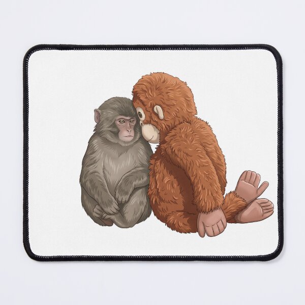 Item preview, Punch The Baby Monkey Illustration designed and sold by VedantXStudio.