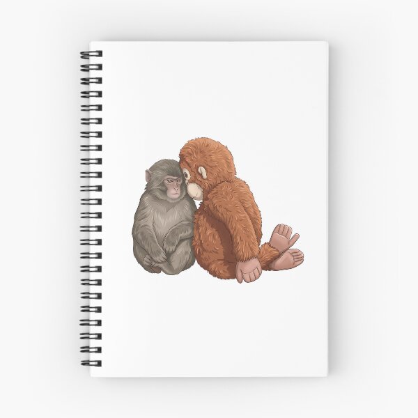 Item preview, Punch The Baby Monkey Illustration  designed and sold by VedantXStudio.