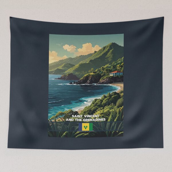 Item preview, Saint Vincent and the Grenadines Travel  designed and sold by Thistle-TShop.