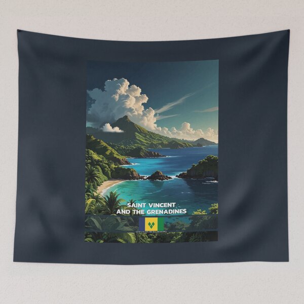 Item preview, Saint Vincent and the Grenadines Travel  designed and sold by Thistle-TShop.