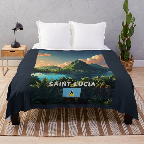 Item preview, Saint Lucia Travel designed and sold by Thistle-TShop.