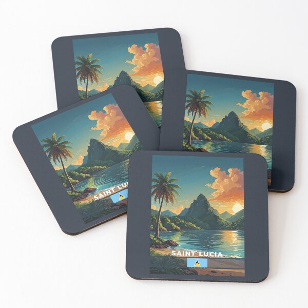 Item preview, Saint Lucia Travel  designed and sold by Thistle-TShop.