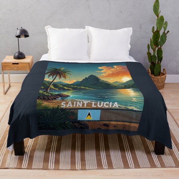 Item preview, Saint Lucia Travel designed and sold by Thistle-TShop.
