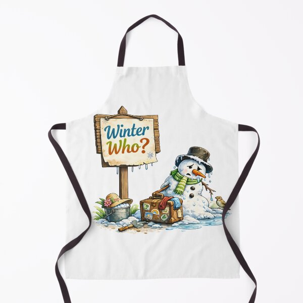 Item preview, Winter Who Funny Snowman Hello Spring Floral designed and sold by Michalsky99.
