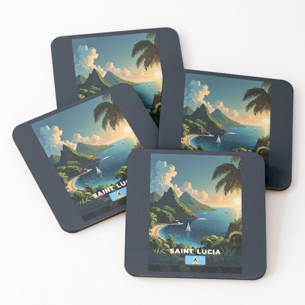 Item preview, Saint Lucia Travel  designed and sold by Thistle-TShop.