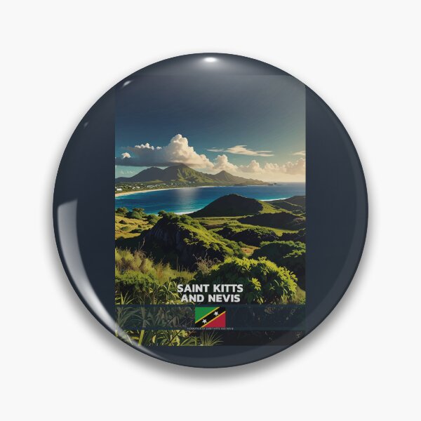 Item preview, Saint Kitts and Nevis Travel  designed and sold by Thistle-TShop.