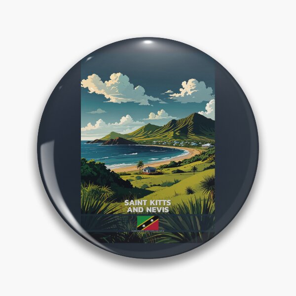 Item preview, Saint Kitts and Nevis Travel  designed and sold by Thistle-TShop.