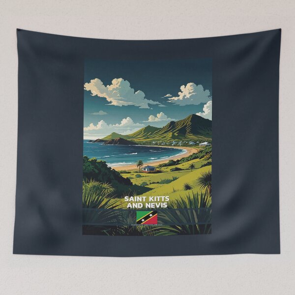 Item preview, Saint Kitts and Nevis Travel  designed and sold by Thistle-TShop.