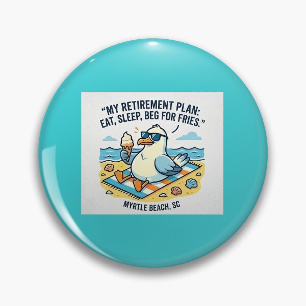 Item preview, Funny Myrtle Beach Seagull French Fry Thief designed and sold by MyrtlesBest.