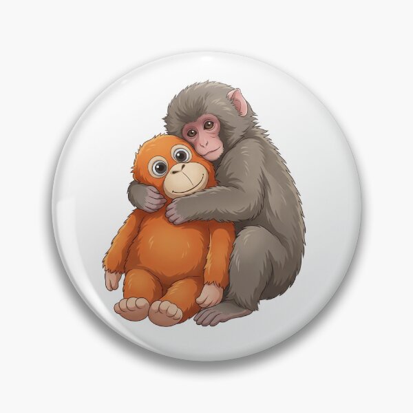 Item preview, Punch The Abodoned Monkey  designed and sold by VedantXStudio.