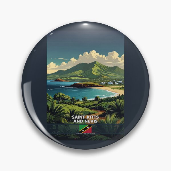 Item preview, Saint Kitts and Nevis Travel  designed and sold by Thistle-TShop.