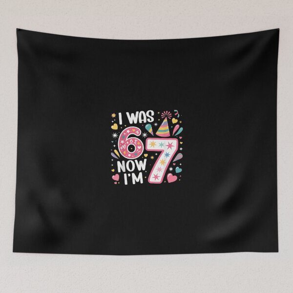 Item preview, I Was 6 Now I'M 7 Year Old Birthday For Kids designed and sold by Desdenhoshell.