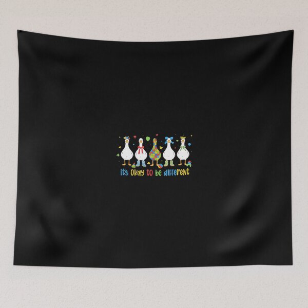 Item preview, Its Ok To Be Different Cute Silly Goose Autism Awareness designed and sold by Desdenhoshell.
