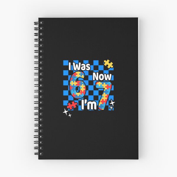Item preview, I Was 6 Now I'M 7 Birthday Autism Awareness 67 For Kids Boys designed and sold by Desdenhoshell.