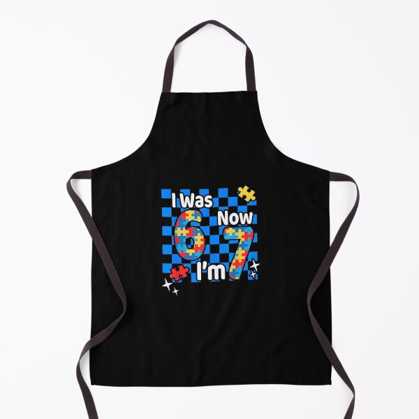 Item preview, I Was 6 Now I'M 7 Birthday Autism Awareness 67 For Kids Boys designed and sold by Desdenhoshell.