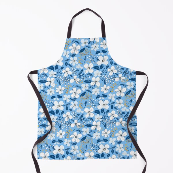 Item preview, Blue Florals 27 designed and sold by Dawne's Designs.