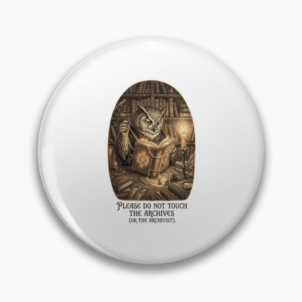 Item preview, Professional Dust Keeper - Dark Academia Owl designed and sold by HiruK.