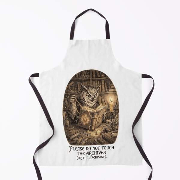 Item preview, Professional Dust Keeper - Dark Academia Owl designed and sold by HiruK.