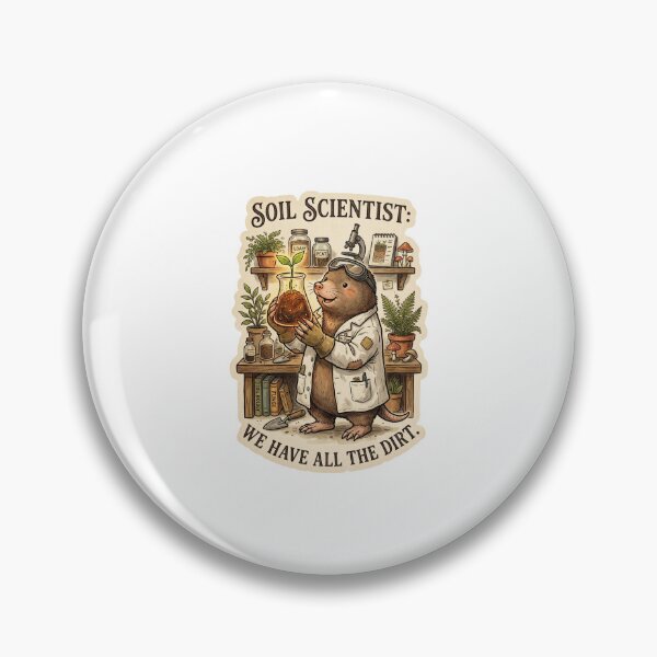 Item preview, Talk Dirt To Me - Soil Scientist Mole designed and sold by HiruK.