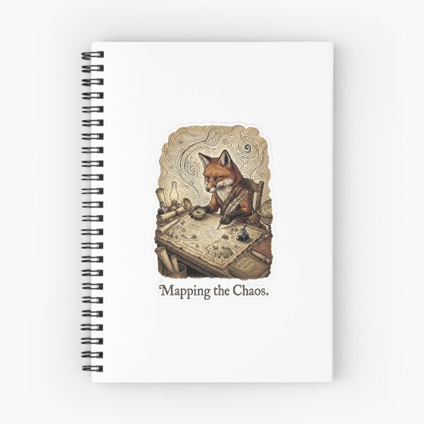 Item preview, Mapping The Chaos - GIS Specialist Fox designed and sold by HiruK.