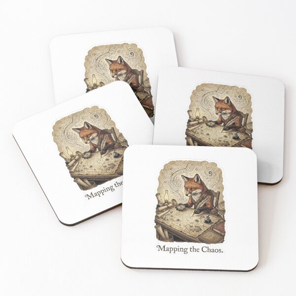 Item preview, Mapping The Chaos - GIS Specialist Fox designed and sold by HiruK.