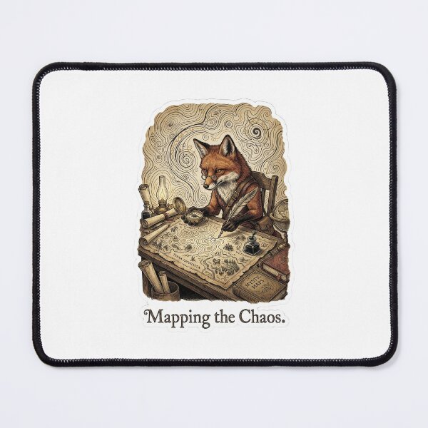 Item preview, Mapping The Chaos - GIS Specialist Fox designed and sold by HiruK.