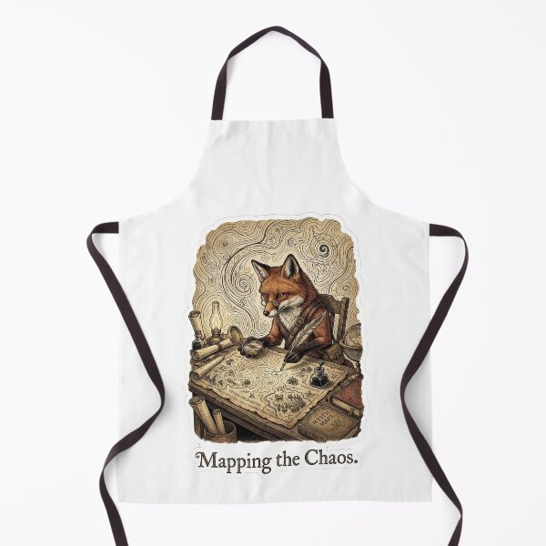 Item preview, Mapping The Chaos - GIS Specialist Fox designed and sold by HiruK.