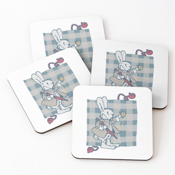 Item preview, Alice's Adventures in Wonderland White Rabbit Watch Art designed and sold by RNASstuff.