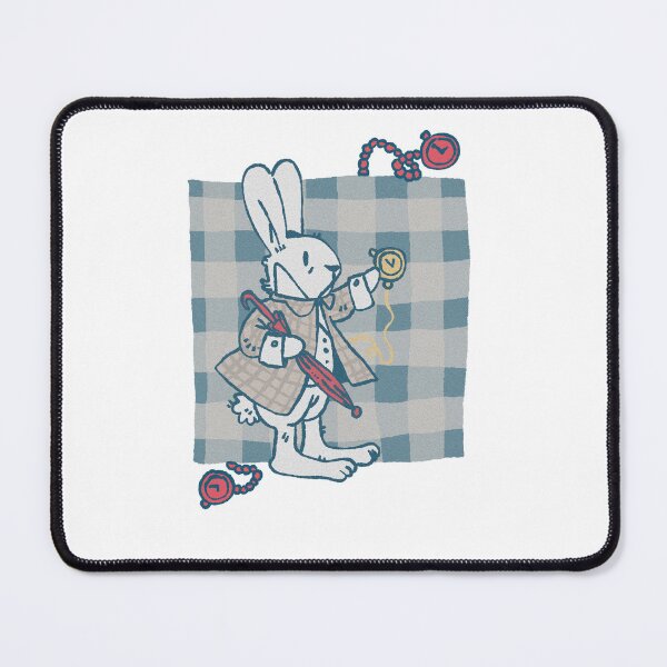 Item preview, Alice's Adventures in Wonderland White Rabbit Watch Art designed and sold by RNASstuff.