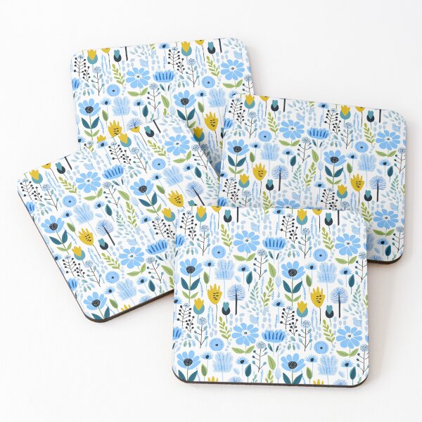 Item preview, Blue Florals 30 designed and sold by Dawne's Designs.