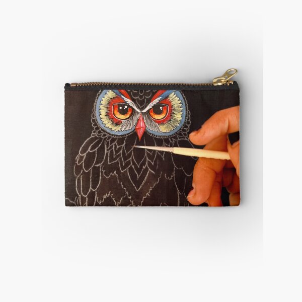 Item preview, Owl Coheed And & Cambria with Silver Feathers designed and sold by Rishstrethphoto.
