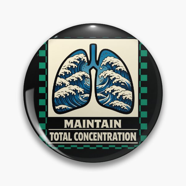 Item preview, Total Concentration Breathing Retro Poster designed and sold by agearb.