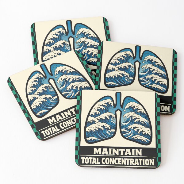 Item preview, Total Concentration Breathing Retro Poster designed and sold by agearb.