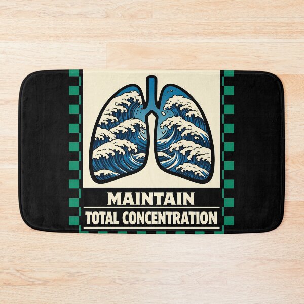 Item preview, Total Concentration Breathing Retro Poster designed and sold by agearb.