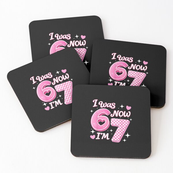 Item preview, 6 7 Years Old Birthday Girl I Was 6 Now I'M 7 67 Meme Kids designed and sold by Desdenhoshell.