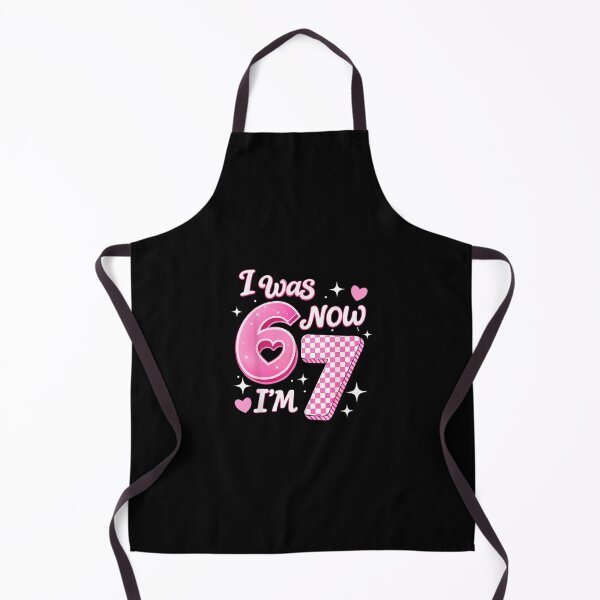 Item preview, 6 7 Years Old Birthday Girl I Was 6 Now I'M 7 67 Meme Kids designed and sold by Desdenhoshell.