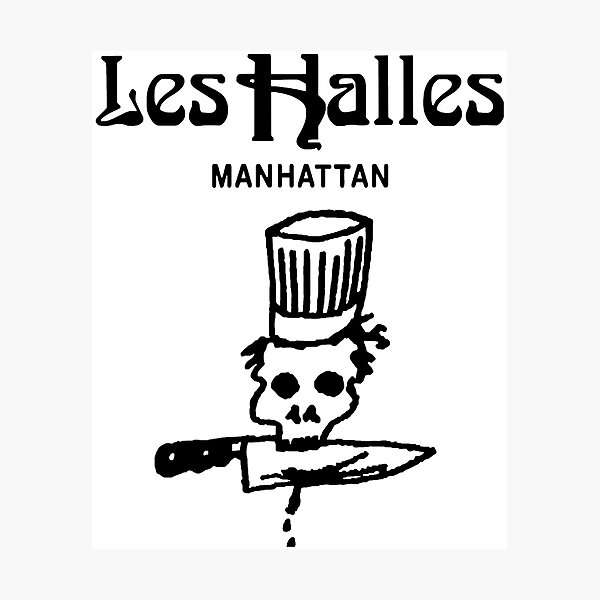 Item preview,  Retro Bourdain Les Halles Men Women Design designed and sold by raptokman.