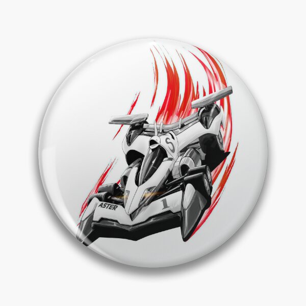 Item preview, black white GPX Cyber Formula 11 Super Asurada AKF-11 artwork designed and sold by sabartgunpla.