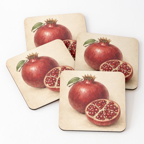 Item preview, Vintage Pomegranate Botanical Print - Antique Fruit Kitchen Wall Art designed and sold by Darlin8888.