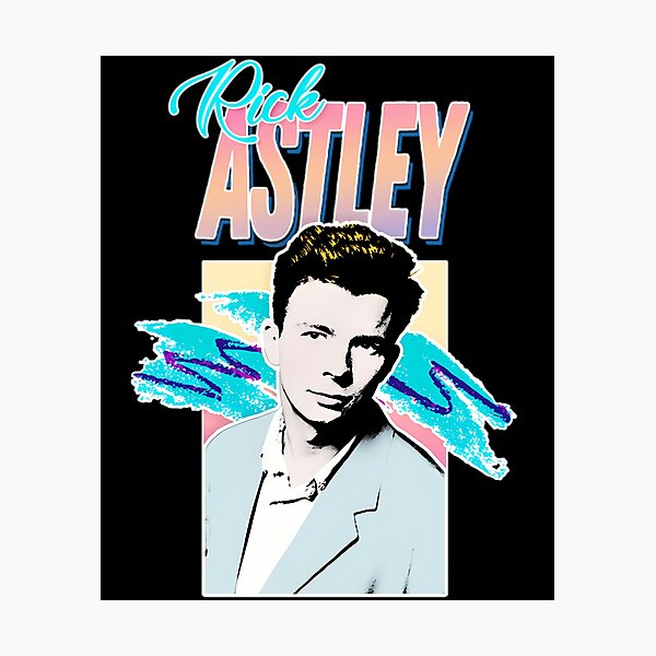 Item preview,  Rick Astley 80S Aesthetic Tribute designed and sold by raptokman.