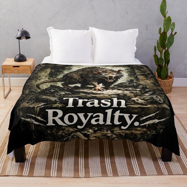 Item preview, Royal Junkyard Rat – Vintage Fun Illustration designed and sold by Astralia.