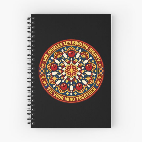 Item preview, Zen Bowling Society Psychedelic Mandala Emblem designed and sold by agearb.