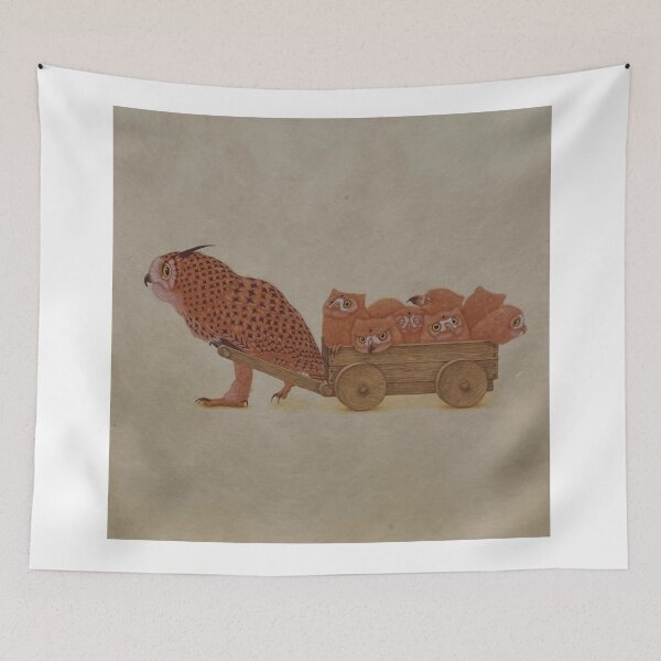 Item preview, Owl Captain Canada in the Mist designed and sold by Rishstrethphoto.