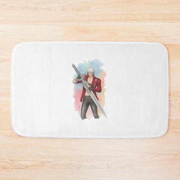 Item preview, Dante Devil May Cry Video Game Character Art – Sarcastic Stylish Action Gamer Aesthetic (Version 1 - Swordmaster) designed and sold by SlightlyUnreal.