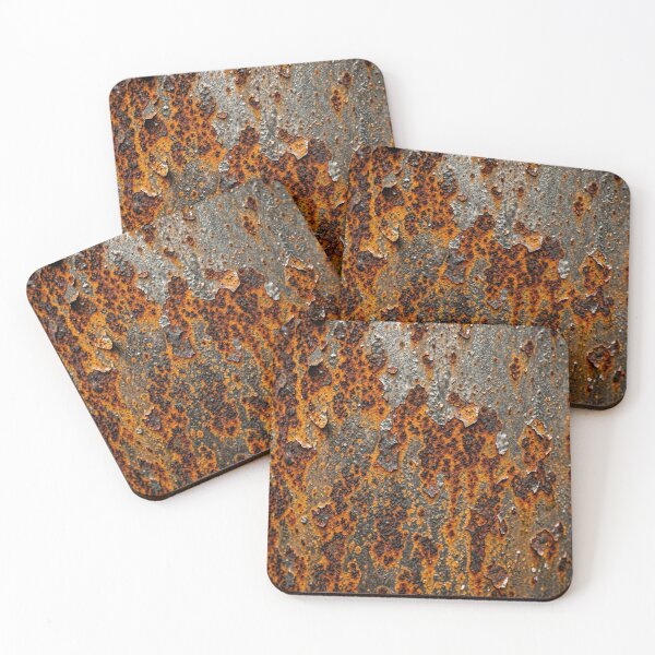 Item preview, Industrial Rusted Steel Texture - Rough Metal Decay designed and sold by The Rust Lab.