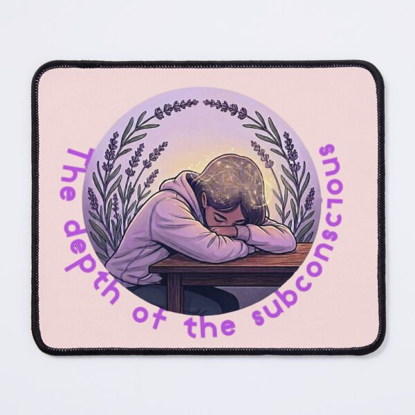 Item preview, Subconscious Mind Girl Dreamy Lilac Lavender Inner Peace designed and sold by med-lavender-ee.